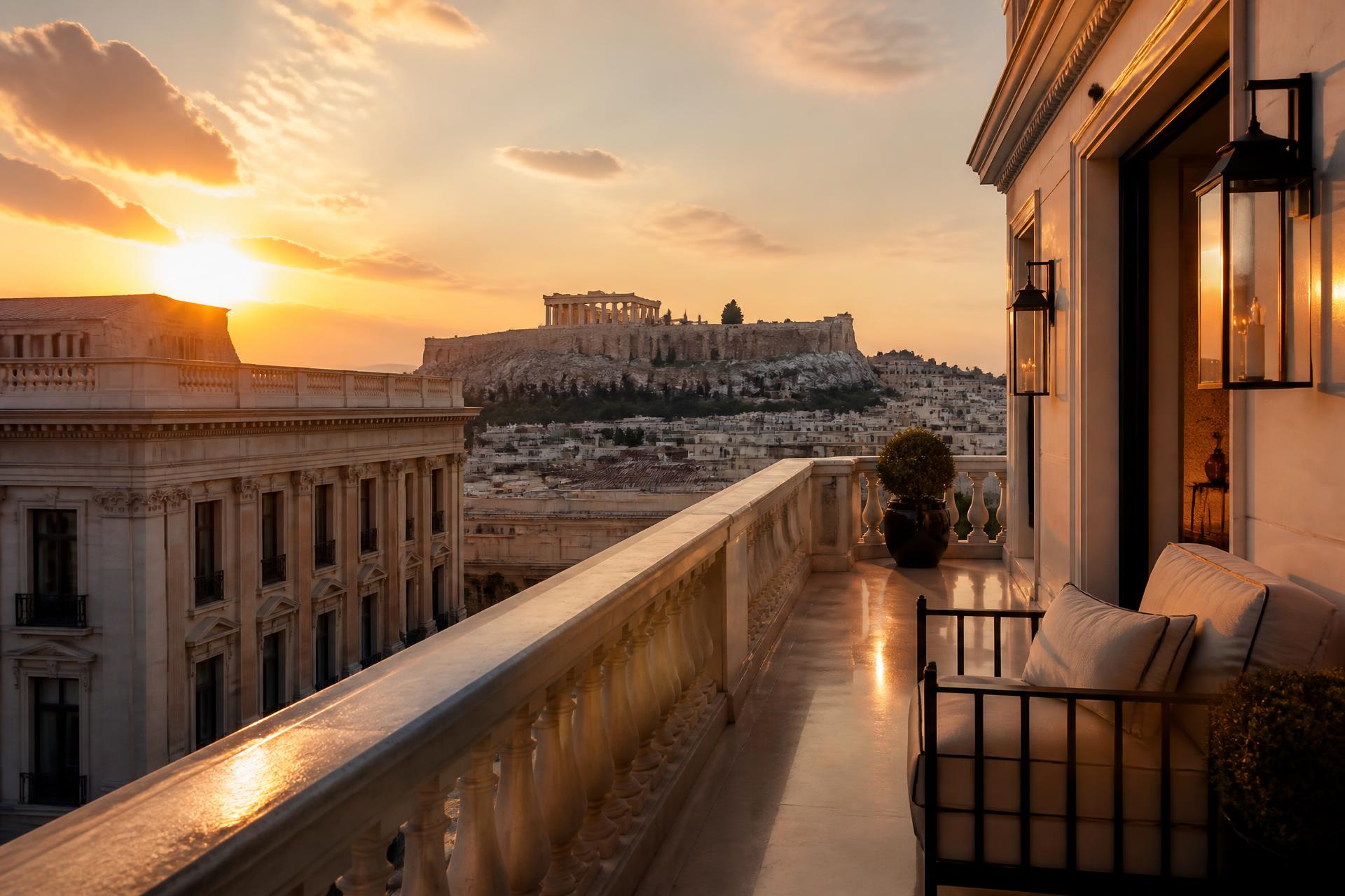 Θέα προς την Ακρόπολη